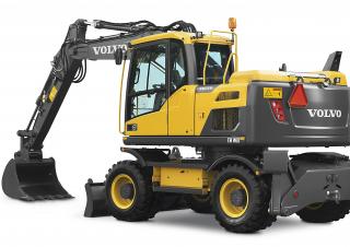 Колісні екскаватори Volvo EW140D