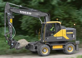 Колісні екскаватори Volvo EW160E