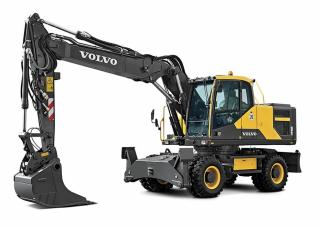 Колісні екскаватори Volvo EW180E
