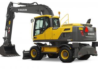 Колісні екскаватори Volvo EW210D