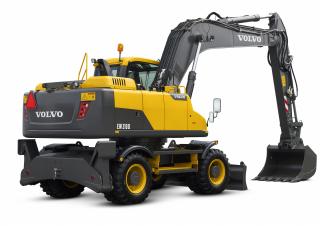 Колісні екскаватори Volvo EW210D