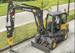 Колісні екскаватори Volvo EW60E 