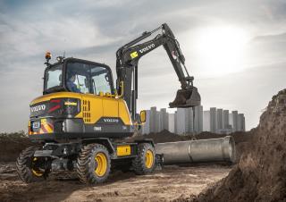 Колісні екскаватори Volvo EW60E 