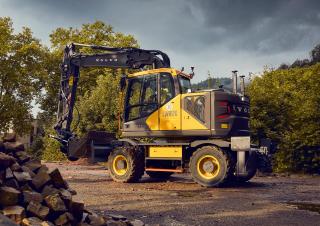 Колісні екскаватори Volvo EWR170