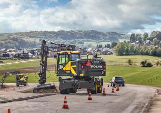 Колісні екскаватори Volvo EWR170E
