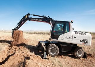 Колісні екскаватори Hidromek HMK 140 W