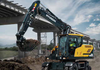 Колісні екскаватори Hyundai HW140A