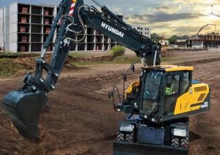 Колісні екскаватори Hyundai HW160A