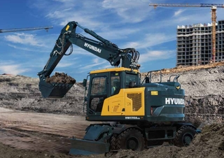 Колісні екскаватори Hyundai HW170ACR