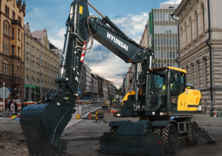 Колісні екскаватори Hyundai HW210A