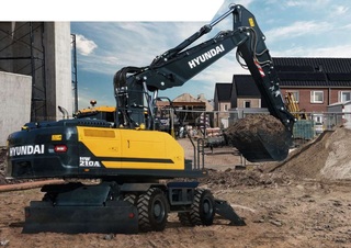Колісні екскаватори Hyundai HW210A