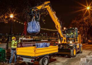 Колісні екскаватори JCB Hydradig 110W