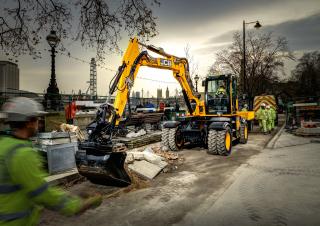 Колісні екскаватори JCB Hydradig 110W