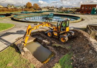 Колісні екскаватори JCB Hydradig 110W