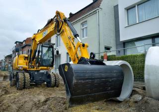 Колісні екскаватори JCB JS145W