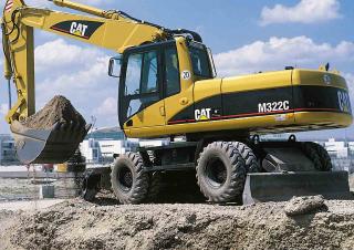 Колісні екскаватори Caterpillar M 322 C Mono