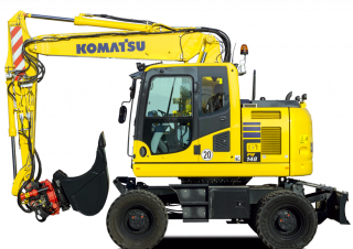 Колісні екскаватори Komatsu PW148-10