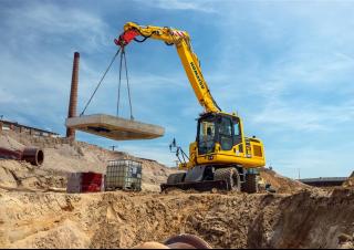 Колісні екскаватори Komatsu PW160-10