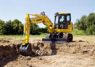 Колісні екскаватори Komatsu PW98MR-10