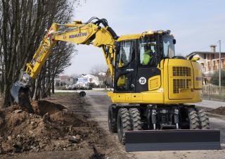 Колісні екскаватори Komatsu PW98MR-11E0