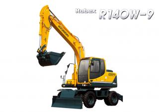 Колісні екскаватори Hyundai R140W-9