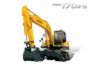 Колісні екскаватори Hyundai R170W-9
