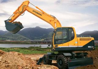 Колісні екскаватори Hyundai R180W-9S