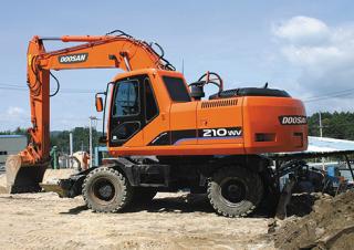 Колісні екскаватори Doosan Solar 210 W-V