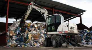 Колісні екскаватори Terex TW 110