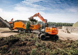 Колісні екскаватори Hitachi ZX140W-6