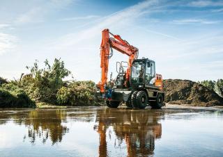 Колісні екскаватори Hitachi ZX140W-6