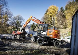 Колісні екскаватори Hitachi ZX145W-6