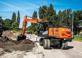 Колісні екскаватори Hitachi ZX170W-6