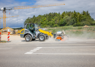Колісні навантажувачі Kramer 8095T