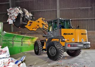 Колісні навантажувачі Mecalac AS210e