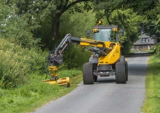 Колісні навантажувачі Mecalac AS900tele