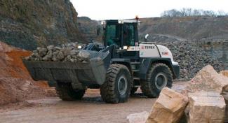 Колісні навантажувачі Terex TL 310