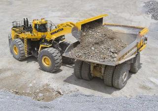 Колісні навантажувачі Komatsu WA1200-6