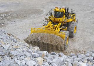 Колісні навантажувачі Komatsu WA1200-6