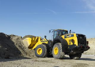 Колісні навантажувачі Komatsu WA470-8E0
