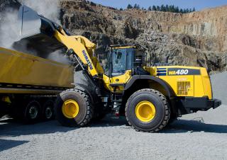 Колісні навантажувачі Komatsu WA480-8E0