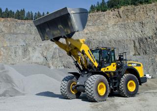 Колісні навантажувачі Komatsu WA480-8E0