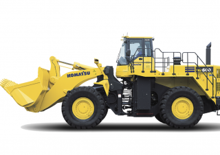 Колісні навантажувачі Komatsu WA600-6