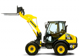 Колісні навантажувачі Komatsu WA70-7