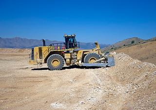 Колісний бульдозер Caterpillar 854K