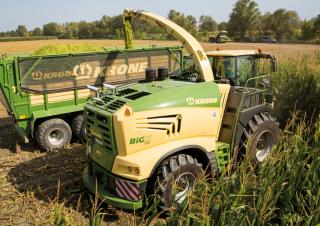 Кормозбиральні комбайни 2-силові Krone BiG X 780