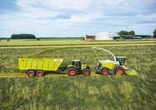 Кормозбиральні комбайни 4-силові Claas Jaguar 950
