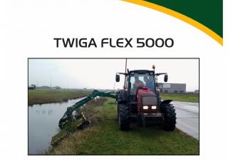 Літнє технічне обладнання косарки з похилими поверхнями Spearhead Twiga 5000 Flex