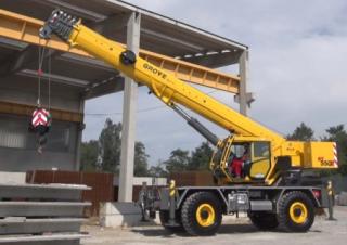 Крани для грунтових просторів Grove RT550E