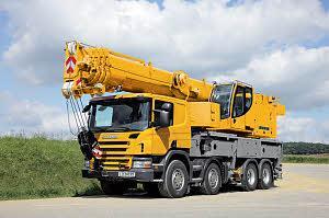крани, змонтовані на вантажному автомобілі - телескопічні Liebherr LTF 1060-4.1